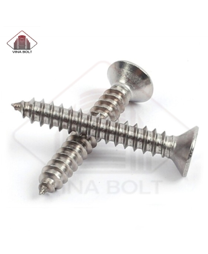 Vít cá đầu bằng 